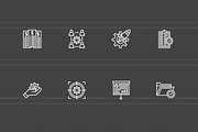 25 Digital Agency Toolkit Icons, an Outline Icon by IconBunny (Thumbnail 2 of 2)