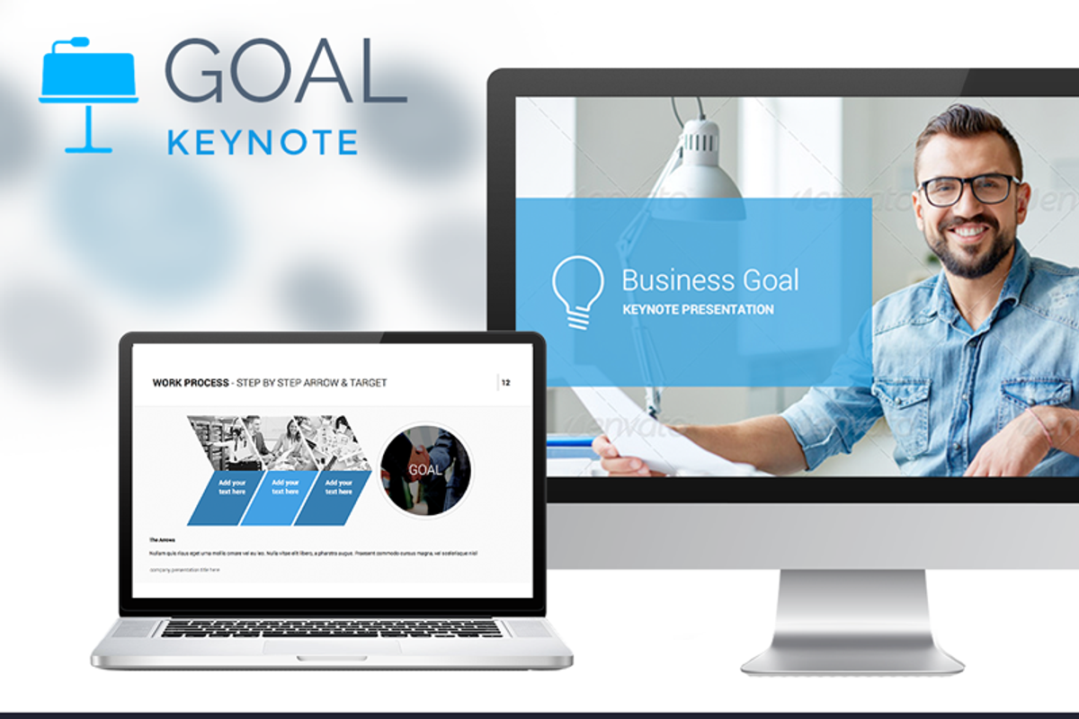 Goal - Keynote Template, a Presentation Template by Slidehack (Photo 1 of 5)