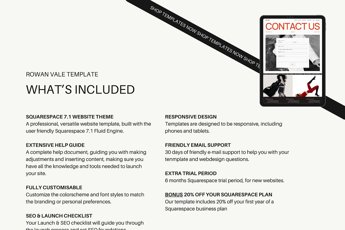 Photography Squarespace 7.1 Template, a Squarespace Template by Studio Witzenhausen (Photo 10 of 22)