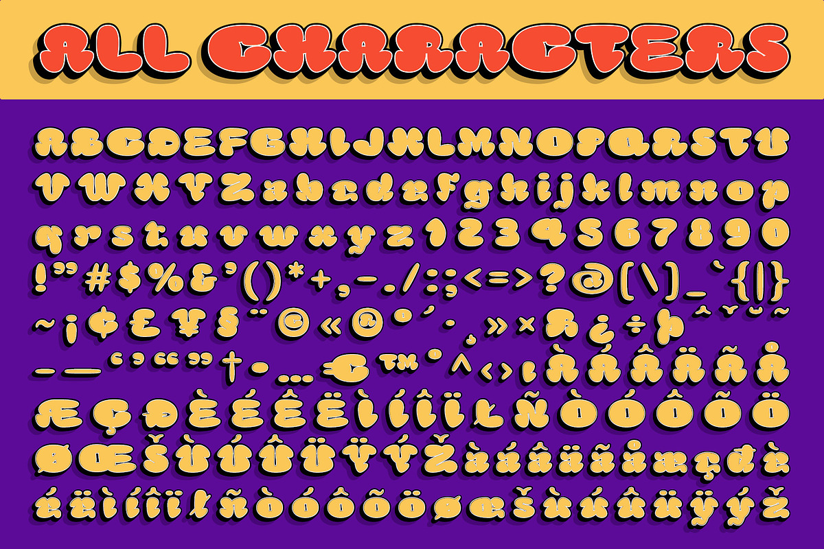 Balwine 3D, a Sans Serif Font by Craft Supply Co. (Photo 7 of 7)