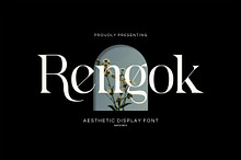 Rengok - Aesthetic Serif Font