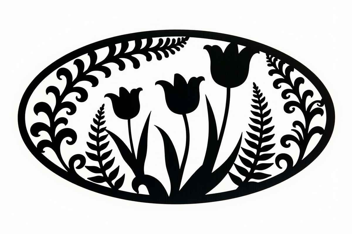 Intricate Silhouette Frame Pack, an Illustration by Creativeshirt (Photo 6 of 9)