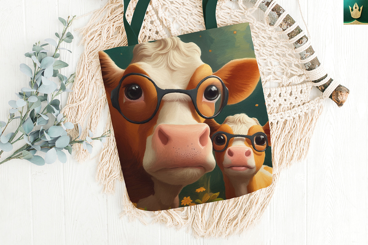 Mother and Baby Animal Art Prints, an Animal Illustration by pixaroma (Photo 12 of 15)