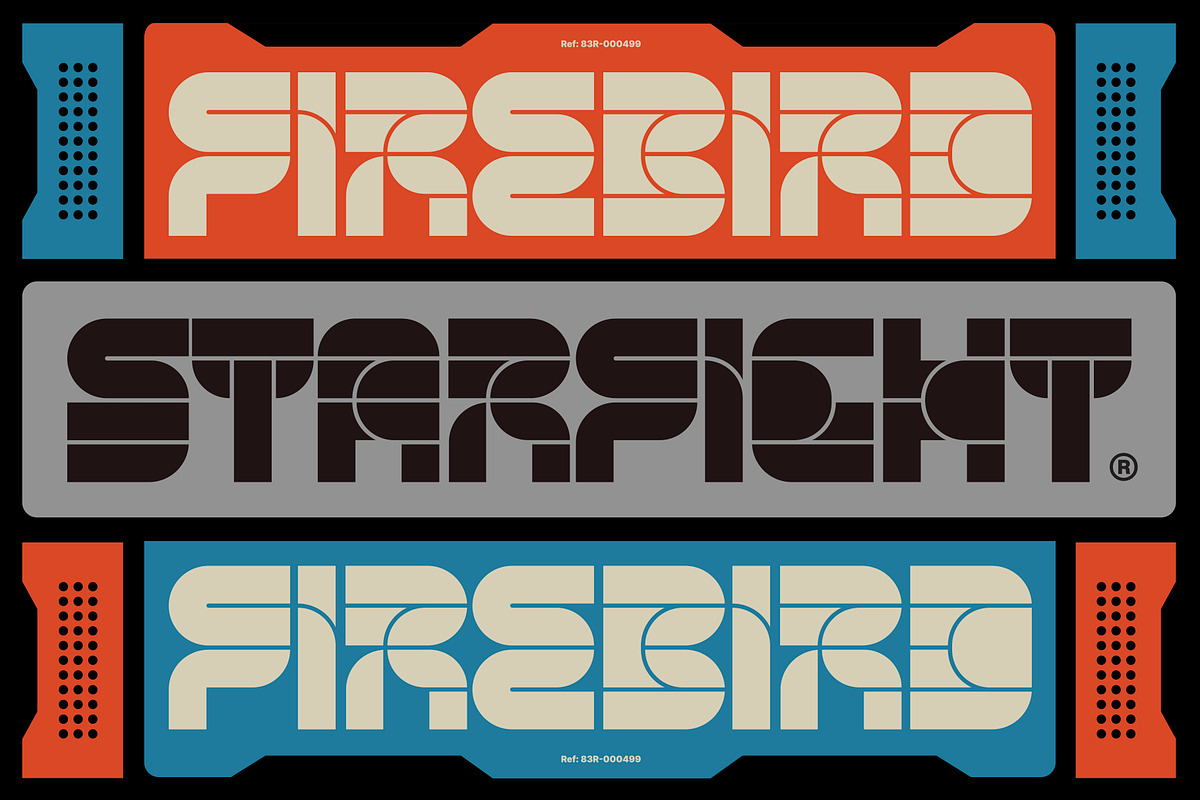 Orioner Display Typeface, a Sans Serif Font by God Control (Photo 5 of 8)