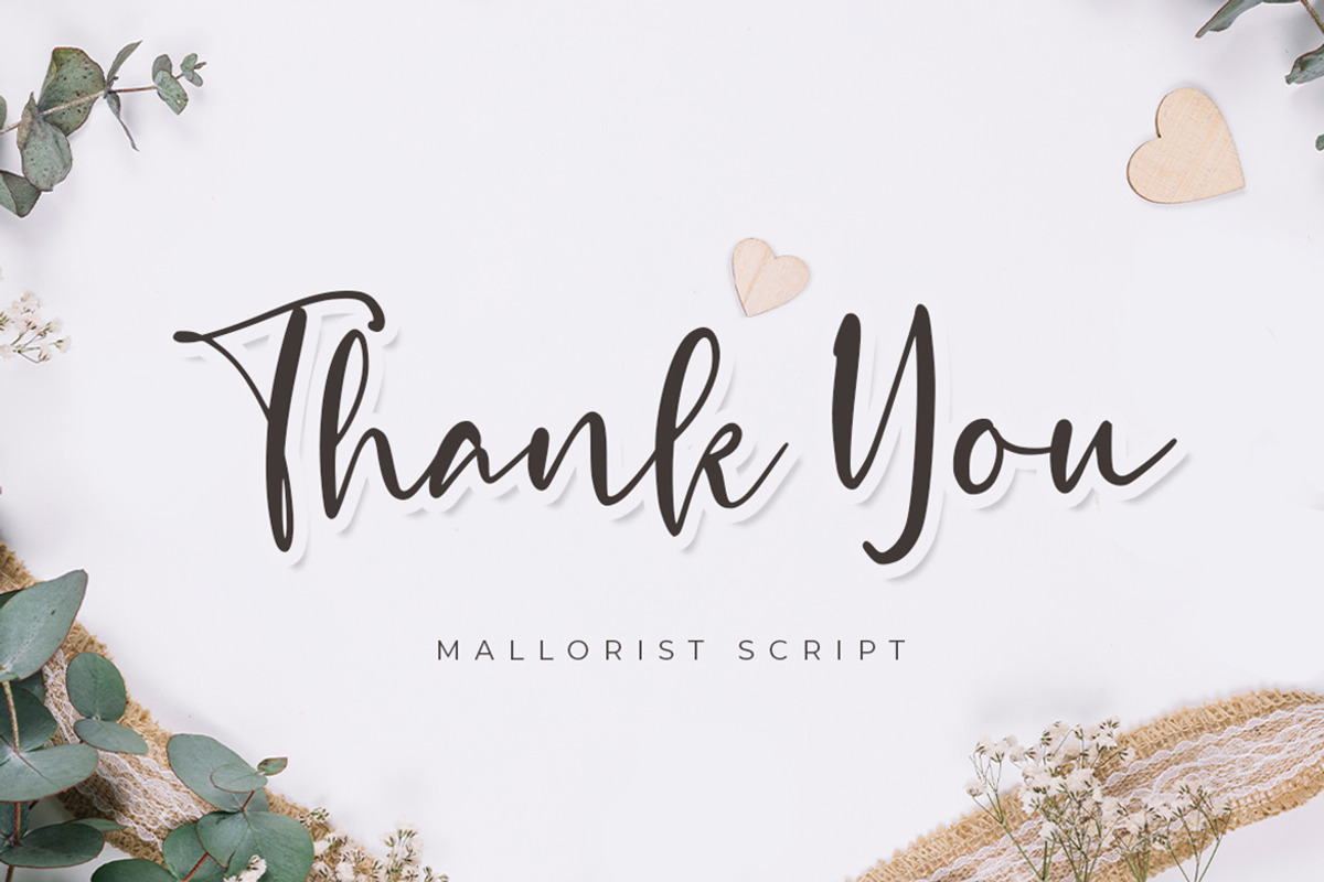 Mallorist - Modern Calligraphy Font, a Script Font by NURF Designs (Photo 10 of 10)