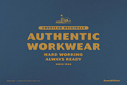 Empire State – A Rustic Font, a Sans Serif Font by Komet & Flicker (Thumbnail 8 of 15)