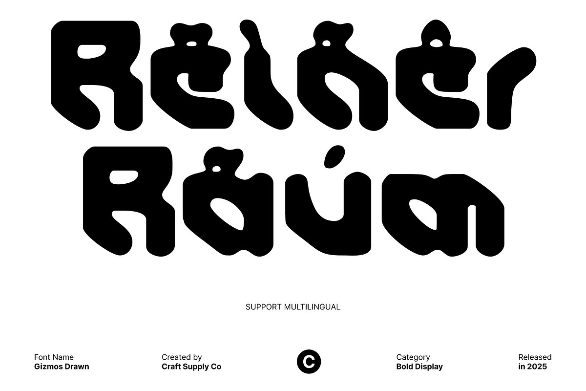 Gizmos Drawn, a Sans Serif Font by Craft Supply Co. (Photo 2 of 8)
