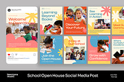 School Open House Instagram Post, a Social Media Template by Neermana (Thumbnail 1 of 4)