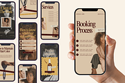 Luxury Hair Instagram Templates, a Social Media Template by Anna Design Studio (Thumbnail 7 of 9)