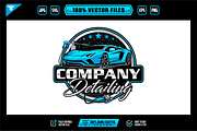 Car Wash Detailing Logo, a Branding & Logo Template by slLametDesigns (Thumbnail 1 of 6)