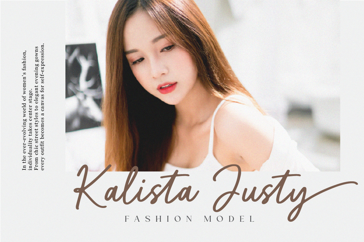 Gastela Brush Script Font with Swash, a Script Font by Typebae (Photo 6 of 17)