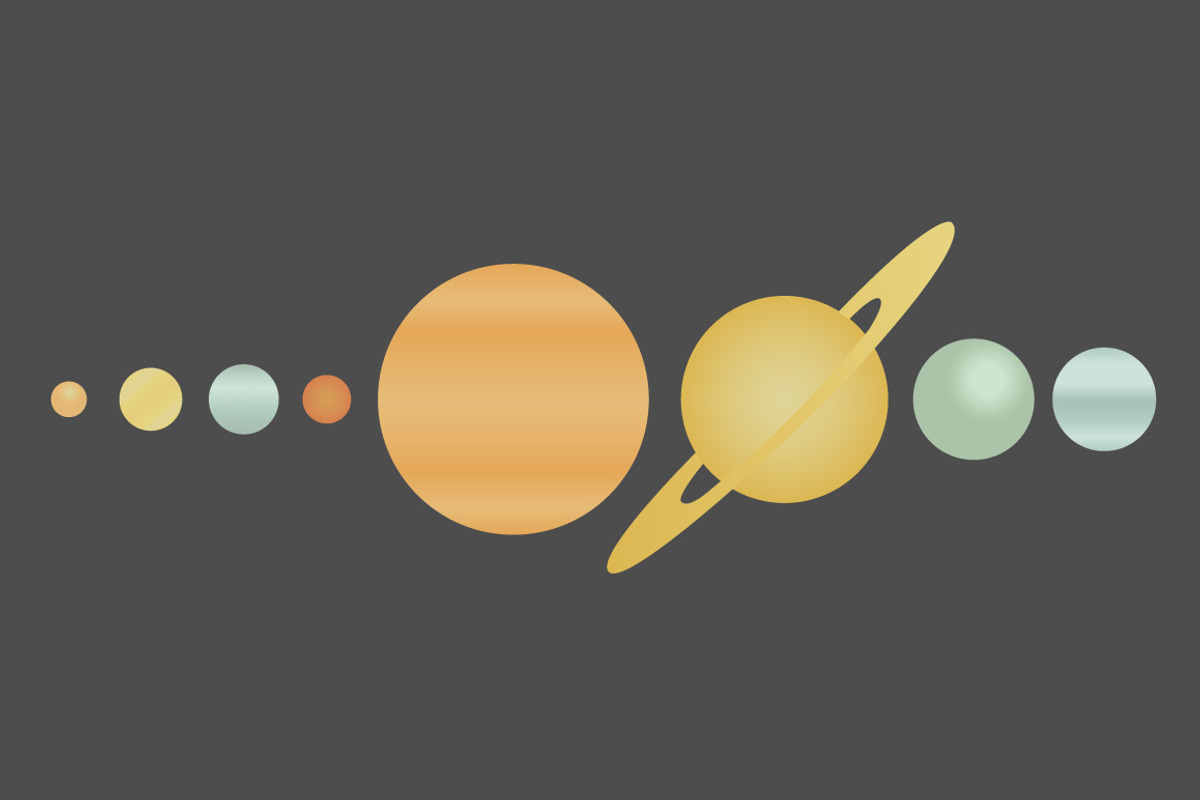 Practical Planets, an Illustration by Illustrations by Jessie (Photo 2 of 2)