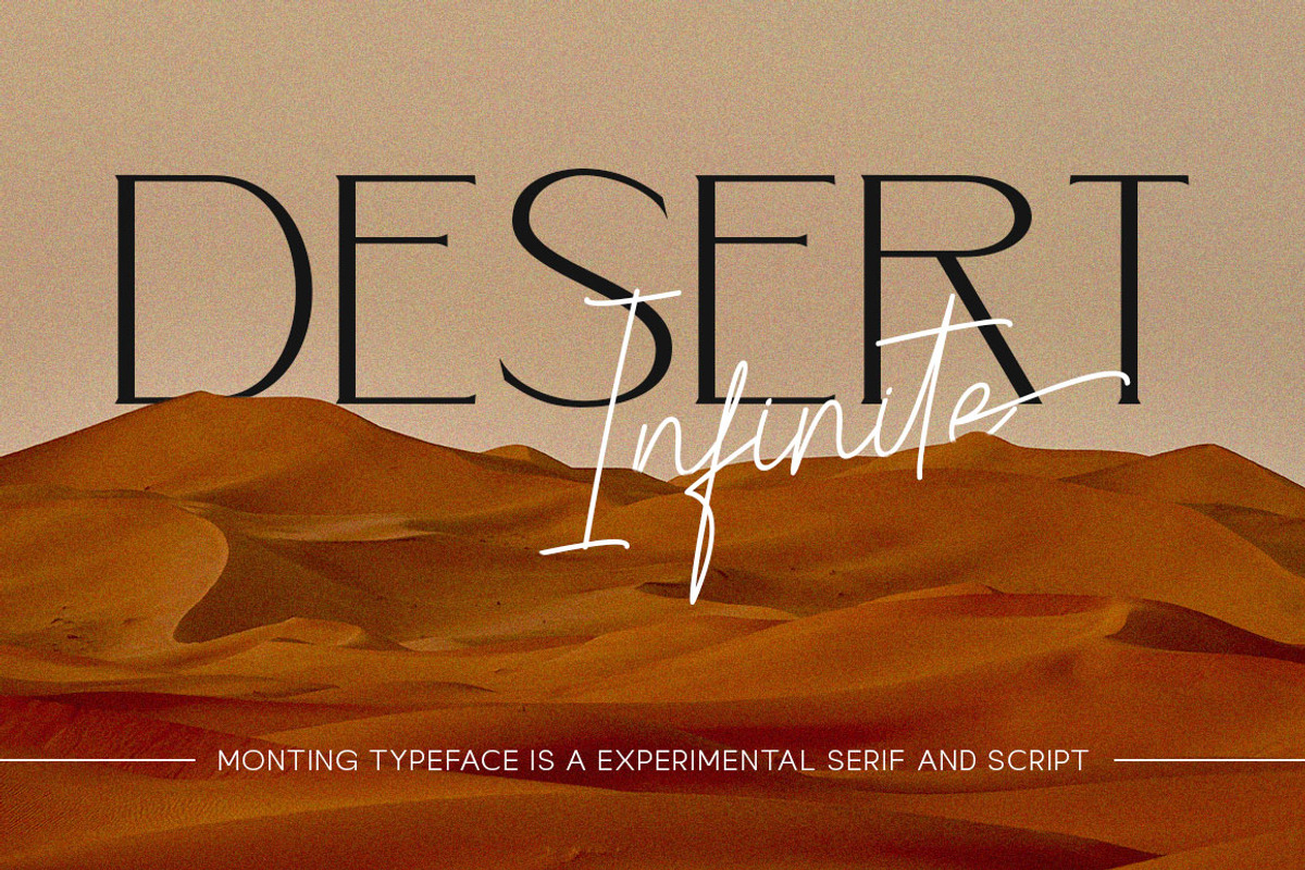 Monting Serif Script Modern Font Duo, a Script Font by Letter Fresh (Photo 9 of 12)