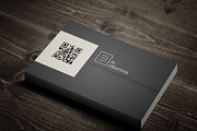 Minimal Corporate Business Card, a Business Card Template by bouncy (Thumbnail 4 of 4)