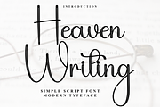 Heaven Writing, a Handwritten Font by InermediaSTUDIO (Thumbnail 1 of 7)