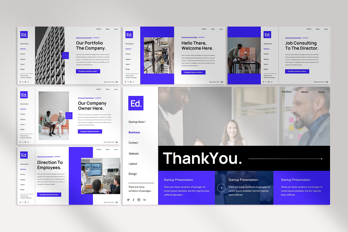 Econia Google Slide Template, a Presentation Template by slidenotion (Photo 4 of 5)