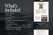 Beach Wedding Website Template, a Templates & Theme by JOA CREATIVE LAB (Thumbnail 7 of 8)