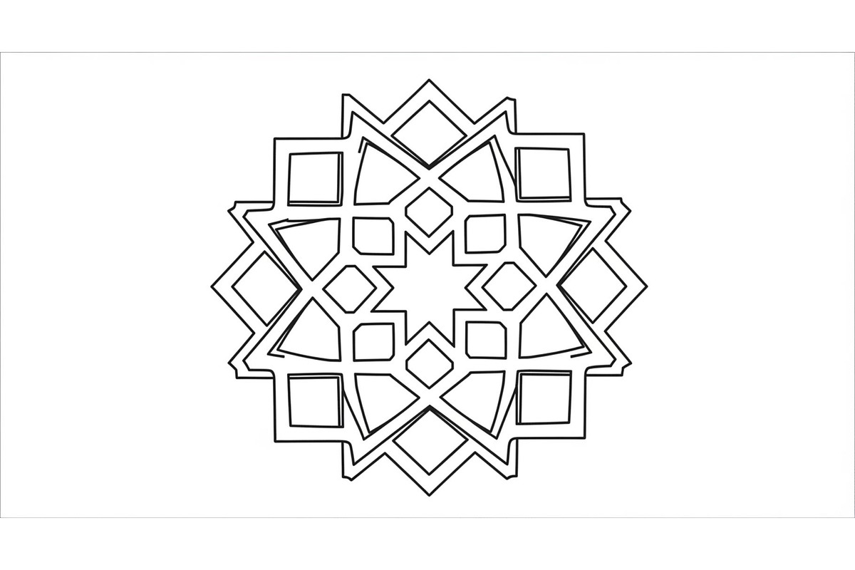 Islamic Mandala Geometric Bundle, an Illustration by Gaye Art (Photo 38 of 51)