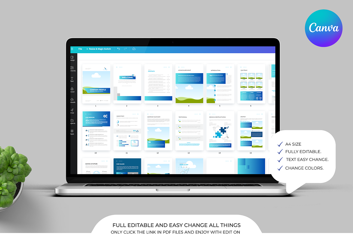 Canva Brochure 24 Pages, a Brochure Template by Template Zone (Photo 7 of 12)