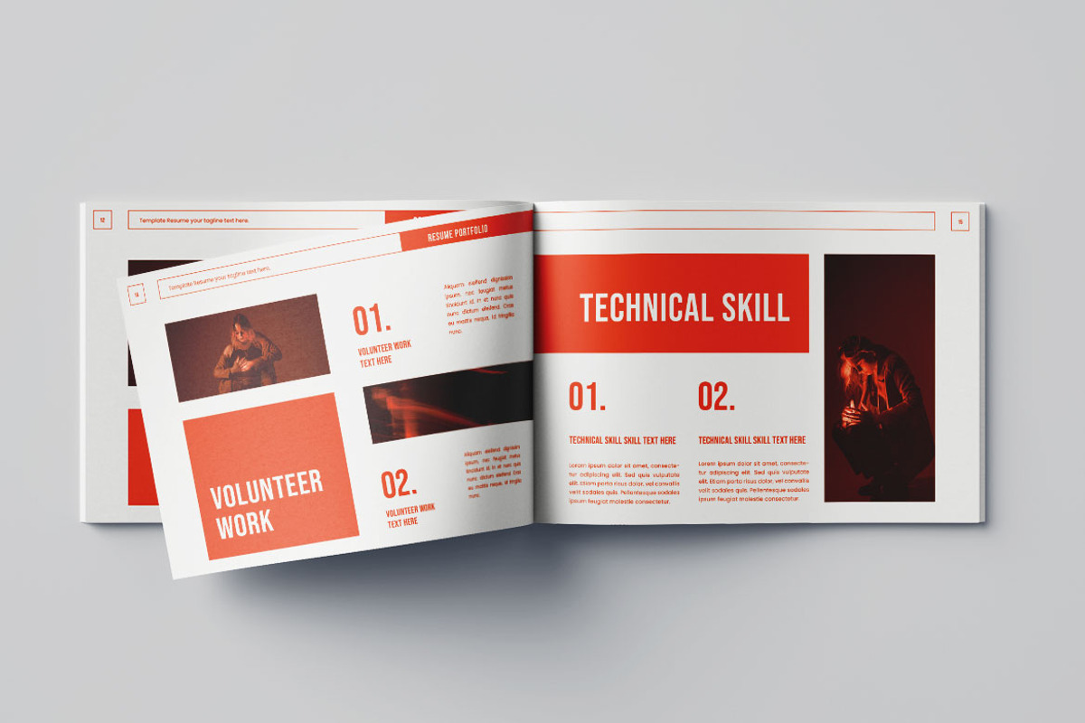 Resume Portfolio Vol.3, a Resume Template by Bewalrus Studio (Photo 5 of 11)