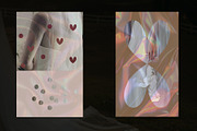 Heart Frames & Iridescent Overlays, a Texture Graphic by Anzhelika (Thumbnail 5 of 9)