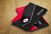 Corporate Business Card CM132, a Business Card Template by annozio (Thumbnail 3 of 4)