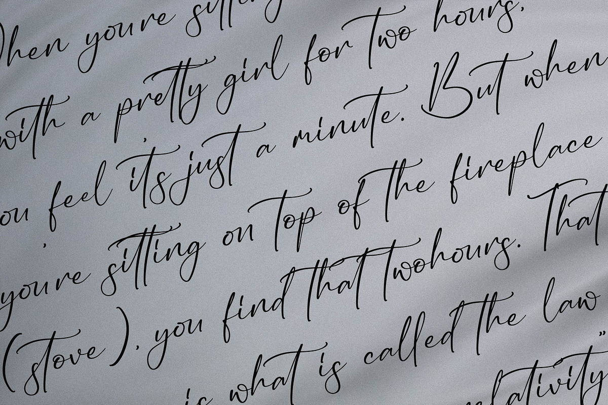 Ruliena, a Script Font by Integritype Studio (Photo 13 of 15)