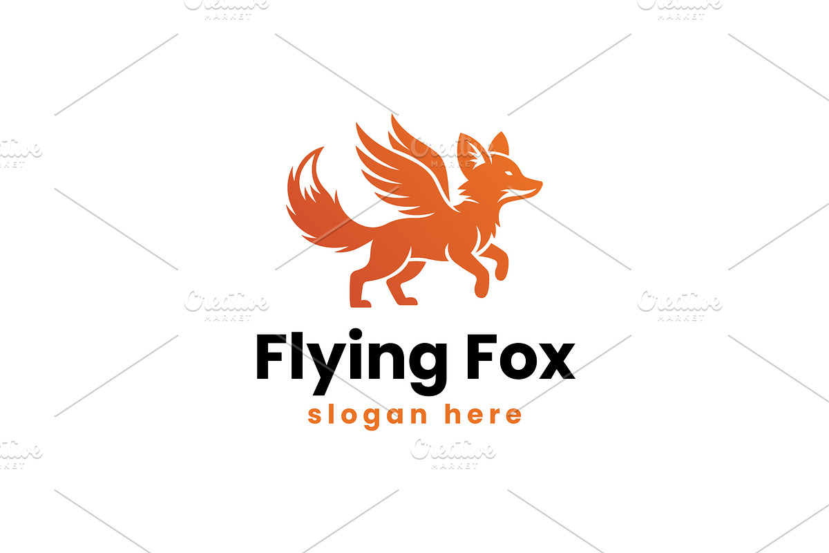 Flying Fox Logo, a Branding & Logo Template by Pixes (Photo 1 of 3)