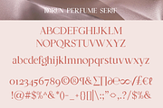 Doren Perfume, a Serif Font by Burntilldead (Thumbnail 7 of 15)