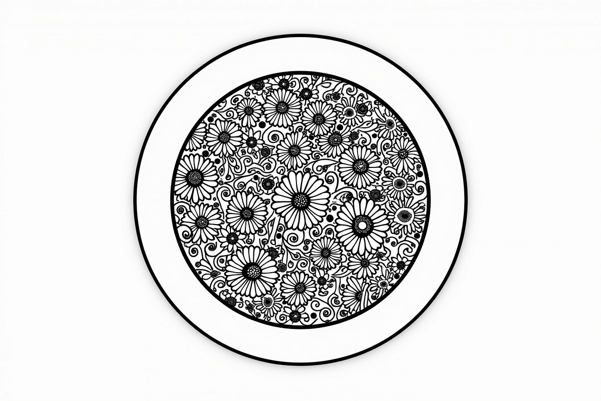 Decorative Mandala Vector Designs, an Illustration by jahid234 (Photo 3 of 9)