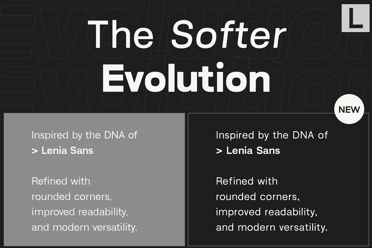Lenia Soft | Intro 60% OFF, a Sans Serif Font by Lettertype Studio (Photo 3 of 15)