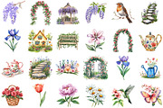 English Garden Huge Collection PNG J, an Illustration by Sublimation Artist (Thumbnail 2 of 6)