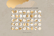 Instagram Bundle Gold for Girls, an Illustration by WildStrawberry Magic (Thumbnail 4 of 7)