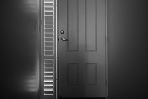 Dark Hallway And Front Door, an Architecture Photo by THP Creative