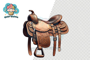 Cowboy Clipart Illustrations Package