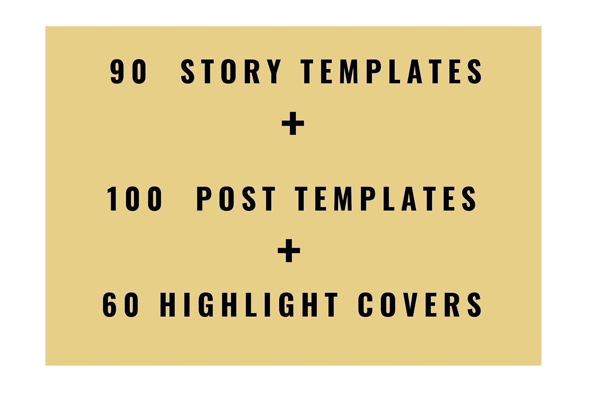 250 Black Gold Instagram Templates,, a Social Media Template by MORION (Photo 2 of 6)
