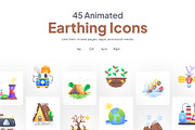 Earthing Animated Icon Set, a Duotone Icon by Prosymbols (Thumbnail 1 of 3)