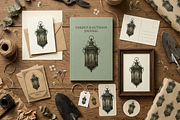 Vintage Gardening Elements Clipart, a Decorative Illustration by youtoview (Thumbnail 12 of 13)