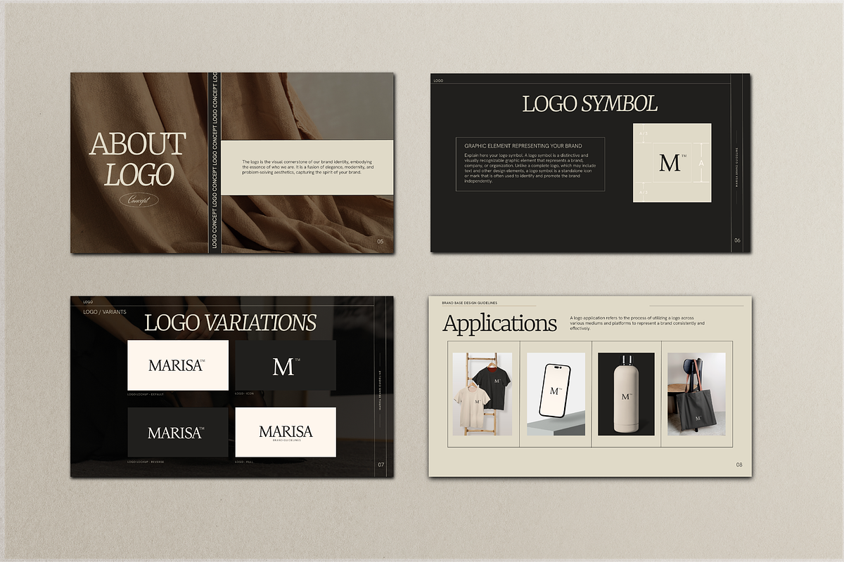 MARISA | Brand Guidelines Template, a Templates & Theme by ByPriscilaStudio (Photo 5 of 12)
