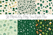 St. Patrick’s Day Party Icons Patter, a Texture Illustration by DreamPrint404 (Thumbnail 8 of 8)