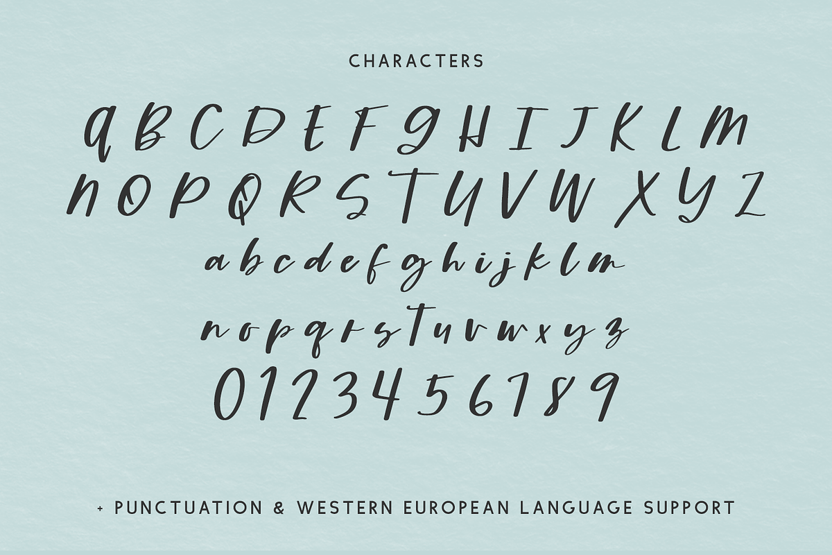 Fallbrook Avenue Script, a Handwritten Font by Beck McCormick (Photo 10 of 10)