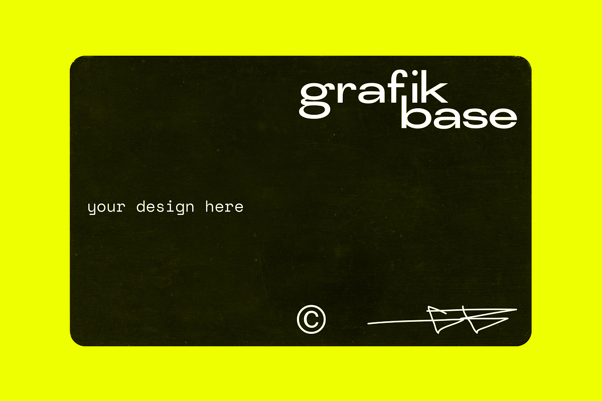 Used Card Mockup, a Mockup by grafikbase (Photo 4 of 4)