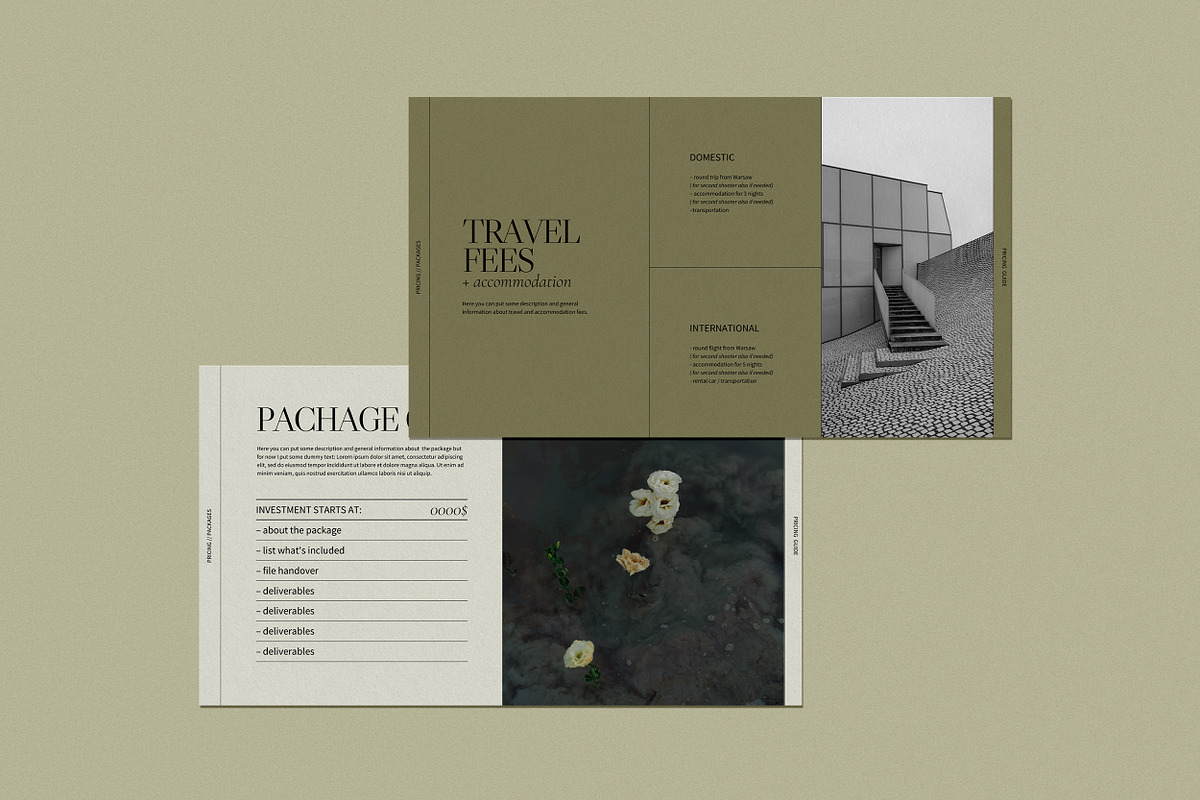 Pricing Guide Photography | Canva, a Presentation Template by MADE MY WAY studio (Photo 5 of 10)