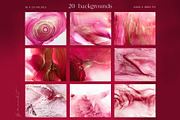 Red pink abstract backgrounds, a Texture Graphic by MiraEl Art (Thumbnail 9 of 16)