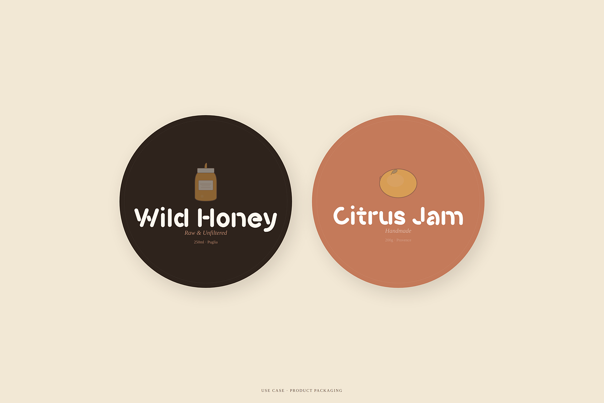 Picnic-groovy warm typeface, a Handwritten Font by Lettra Studio (Photo 17 of 21)