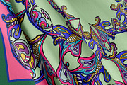 Mint & Amethyst Paisley Scarf, an Object Graphic by ilustrinna (Thumbnail 4 of 7)