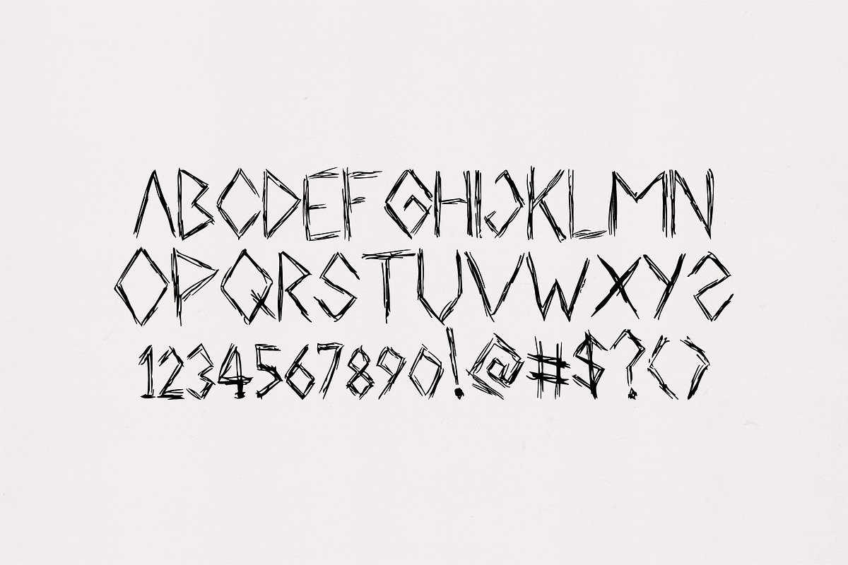 Coretan Tangan Hand drawFont, a Handwritten Font by Nickhard (Photo 2 of 6)