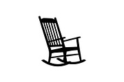 Rocking Chair Silhouette Bundle, an Illustration by Designs_River (Thumbnail 8 of 51)