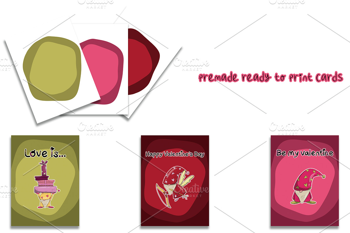 Valentines Day 2026&love quotes, a Seasonal Illustration by SaintPic illustrations (Photo 5 of 6)