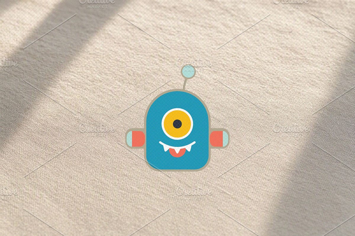 Robot Monster Vector, a Decorative Illustration by Vectorium Studio (Photo 2 of 3)
